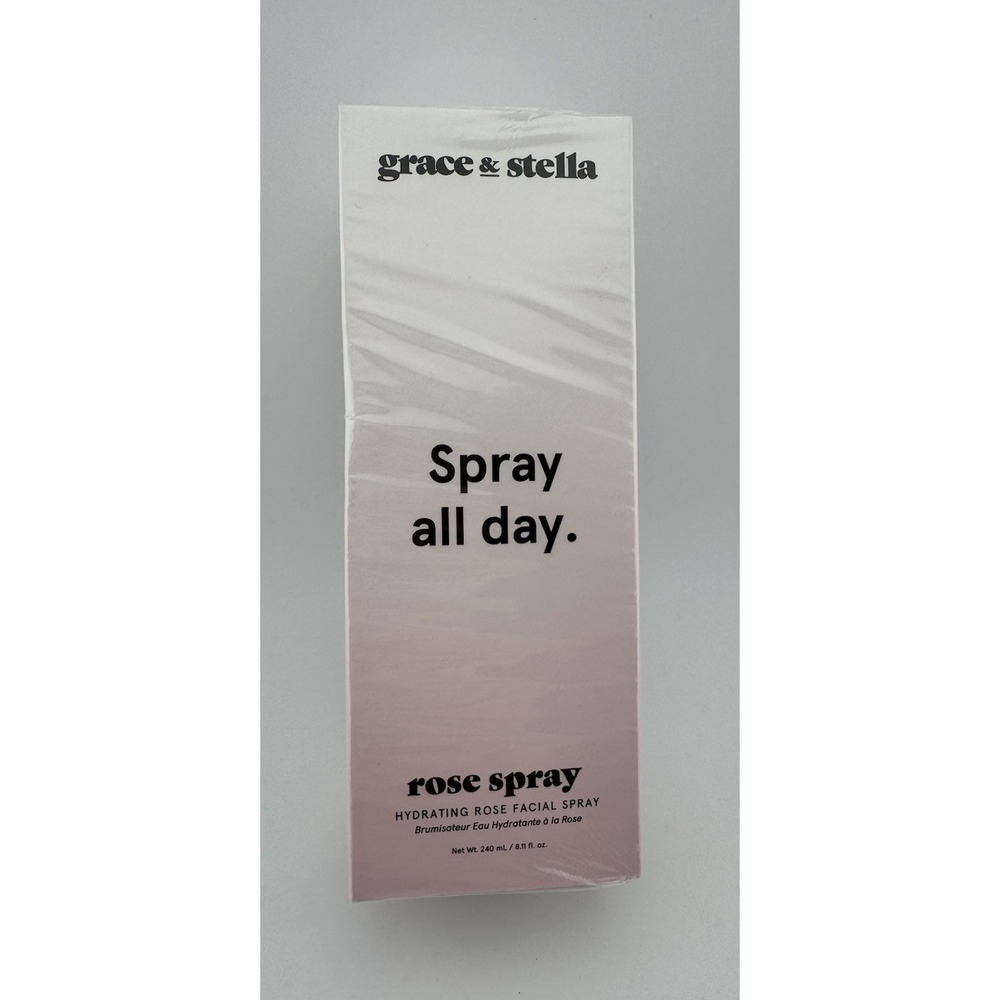 Grace & Stella - Spray All Day - Rose Spray‎ Hydrating Rose Facial Spray 8.11 oz
